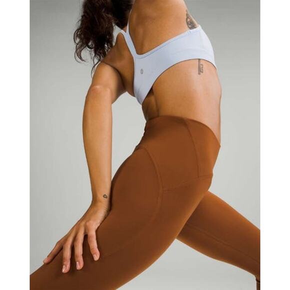 Lululemon Instill High Rise Tight Copper Brown Size 4 - Picture 5 of 8